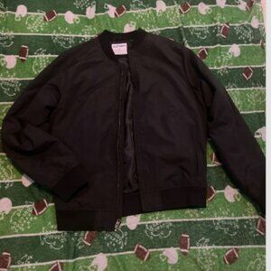 old navy jacket bomber black